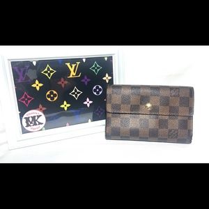 Louis Vuitton DAMIER EBENE  Wallet